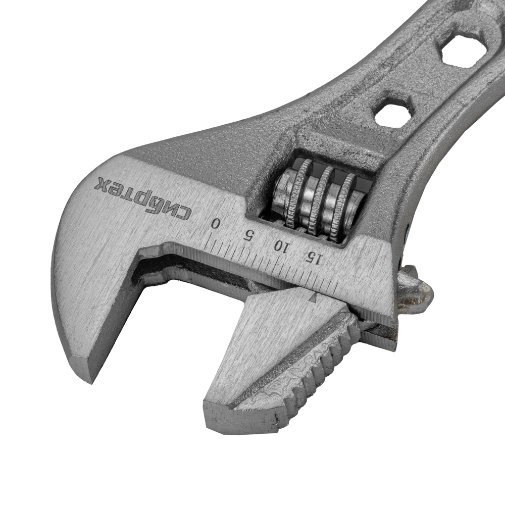 Ключ разводной, 150мм, переставная губка, 2-х комп. рукоятка Сибртех