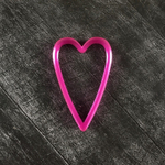 Сердце №9 вытянутое