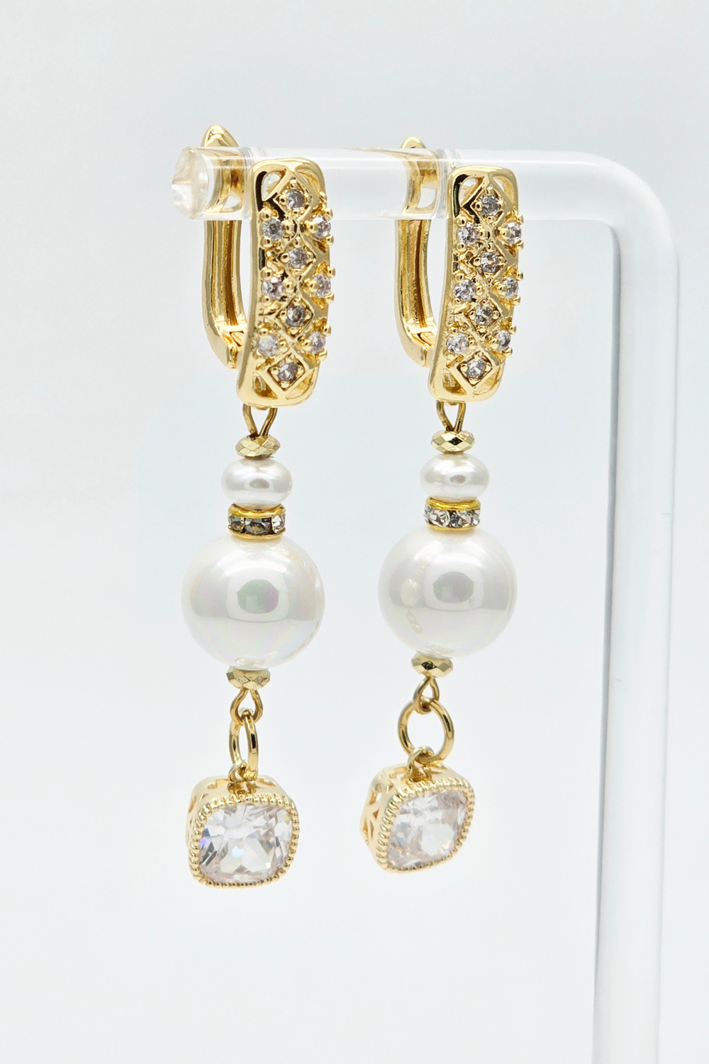 91002993 Серьги Selena Pearls