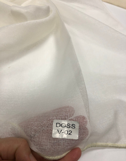 Тюль французский кристалон Arya арт Doss col. v-02 молочный