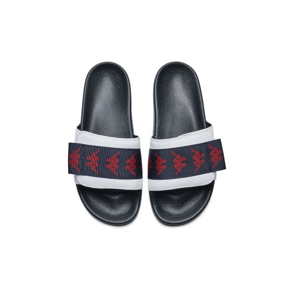Kappa Slide 'White Black'