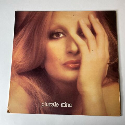 Винтажная виниловая пластинка LP Mina Plurale (Италия 1976)