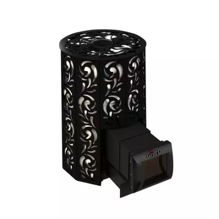 Дровяная банная печь Grill'D Violet Long Pro