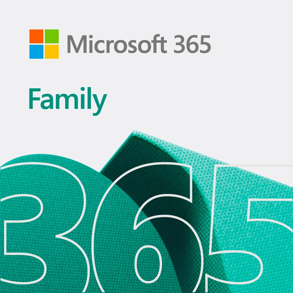 Microsoft 365 Family AllLng Sub PK Lic 1YR Online CEE C2R NR