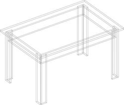 Стол обеденный (Белый), г. Нефтекамск
