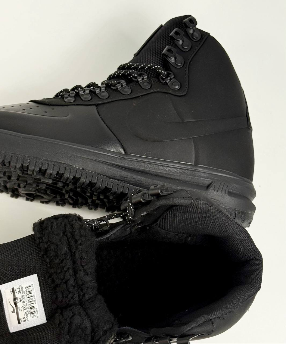 Кроссовки Nike LunarForce 1 на меху #B53 (черн.)