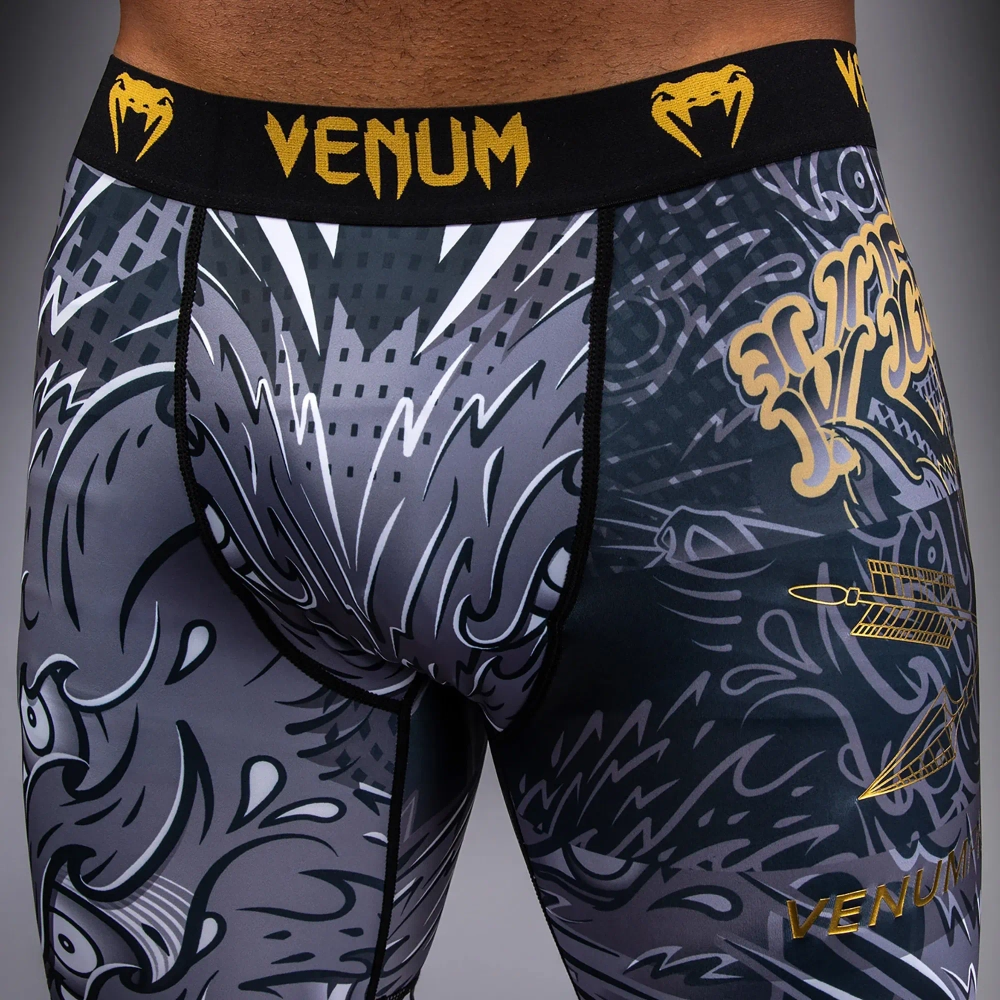 Компрессионные Шорты Venum Wolf Atak Vale Tudo Shorts black/grey