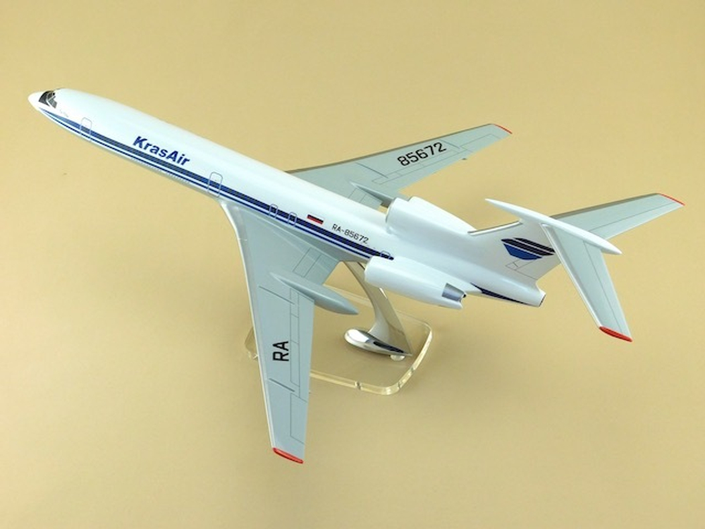 Модель самолета Ту-154М (М1:100, Красэйр)