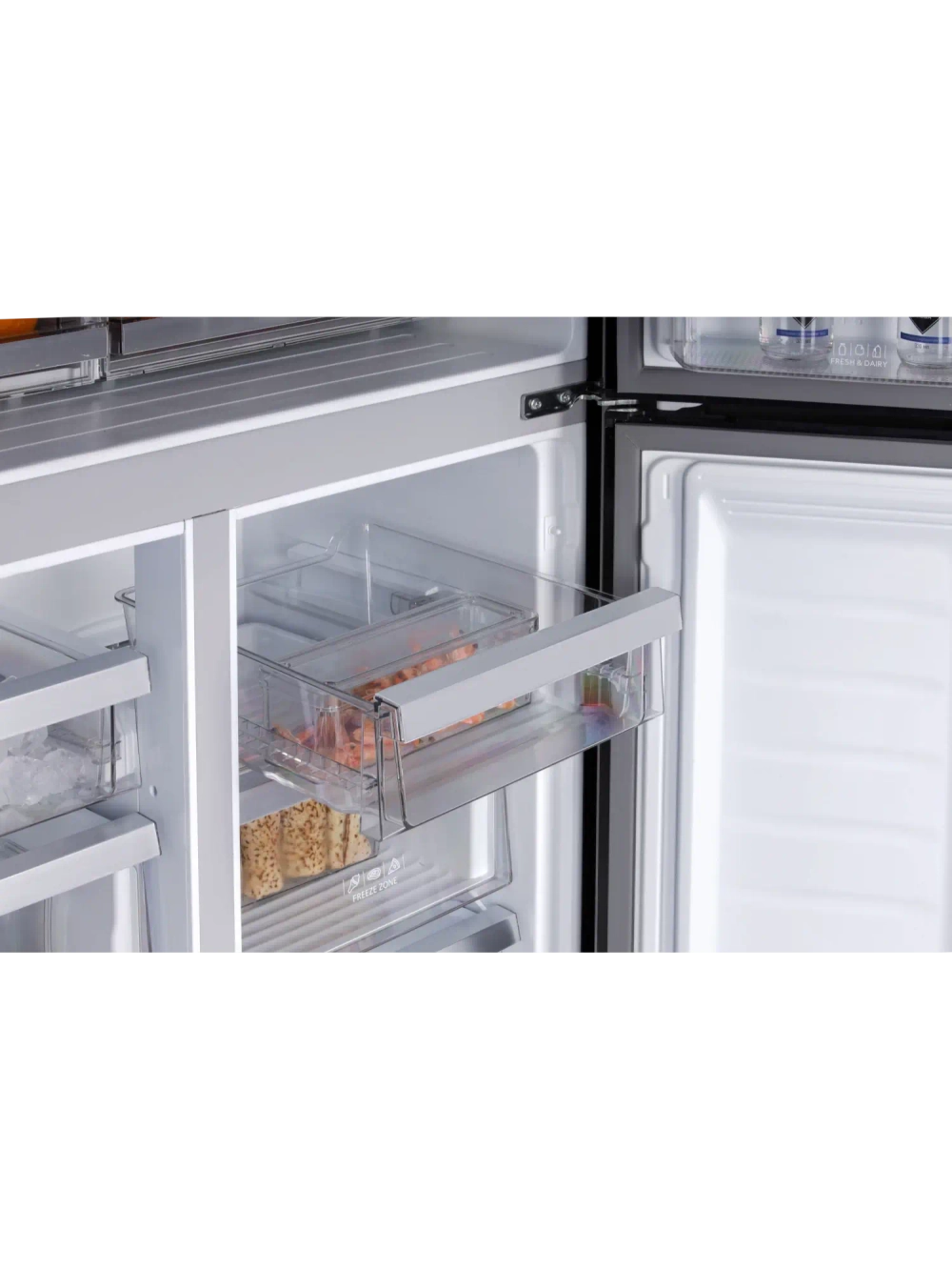 Холодильник Hiberg RFQ-555DX NFGB с ледогенератором