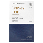 ATTITUDE, Leaves Bar ™, мыло для тела, шалфей и розмарин, 113 г (4 унции)