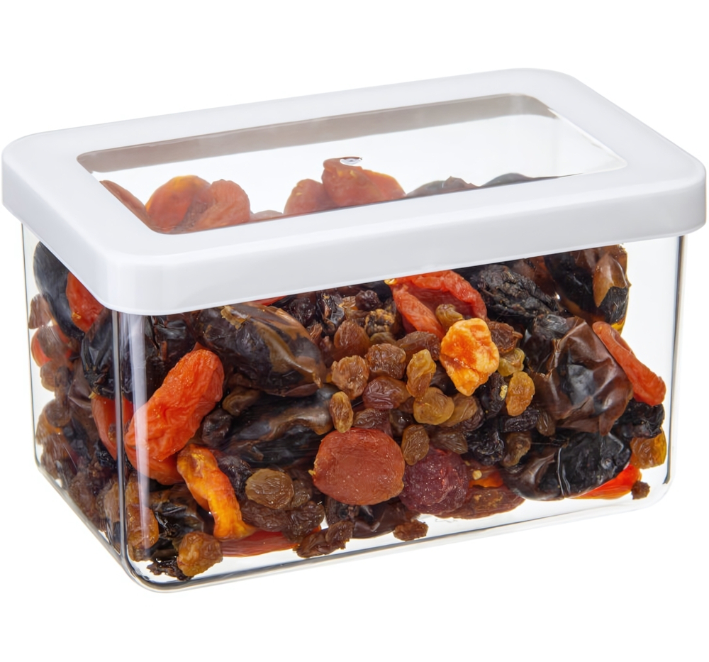 Емкость для сыпучих продуктов СТЕП 1,1л 16х10х9,5см