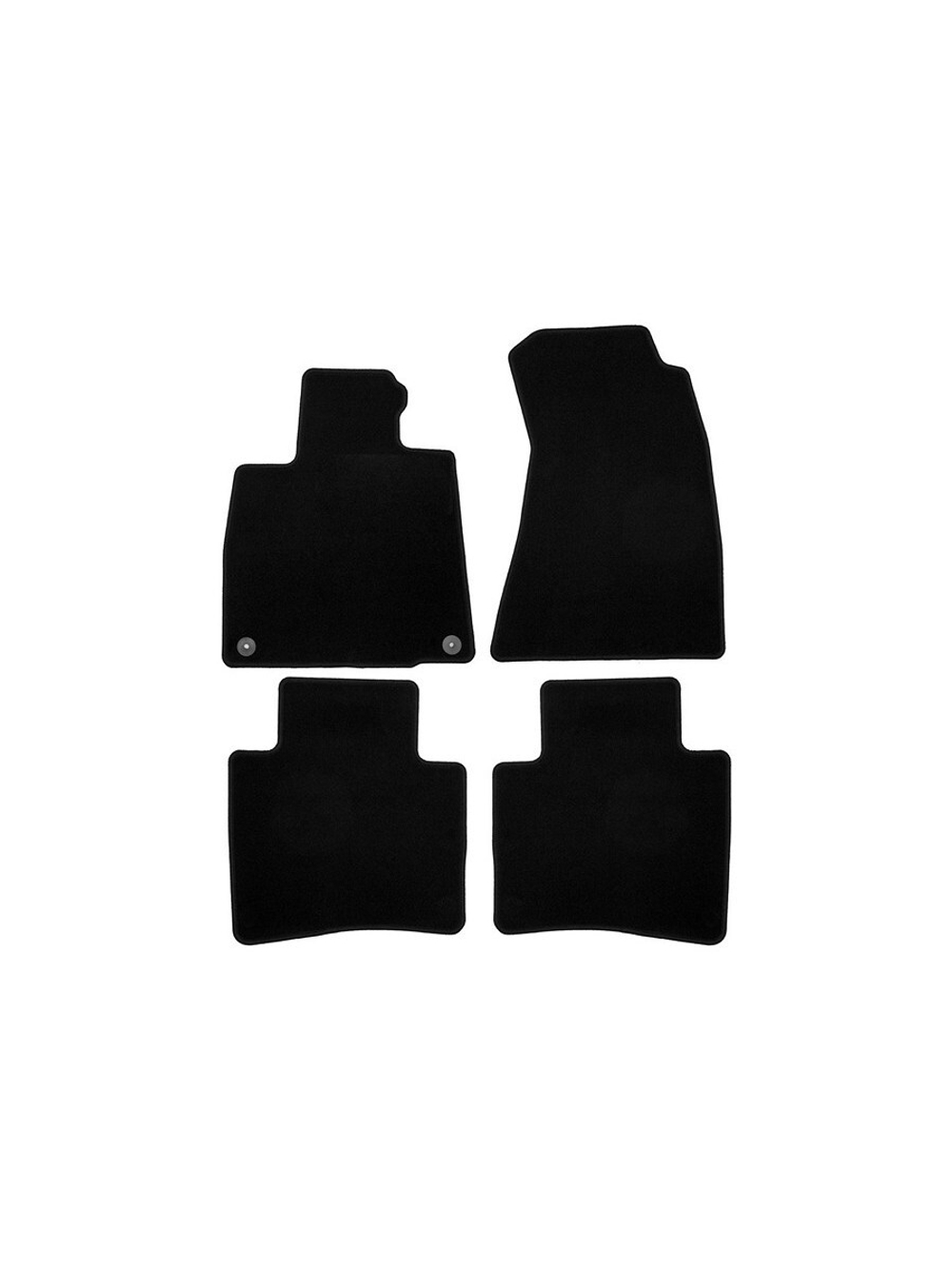 Коврики в салон для HONGQI H9 2022- седан, 4шт (текстиль) KLEVER0111600301200K