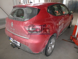 Фаркоп оцинкованный Galia R080A для Renault Clio хетчбек 2005-2012, 2012-(паспорт и сертификат в комплекте)(без электрики)