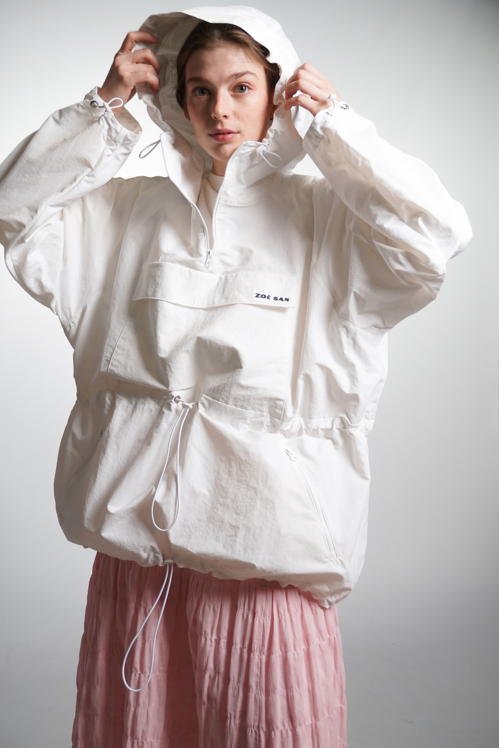 Анорак белый