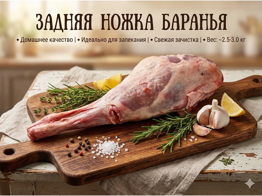 Задок бараний