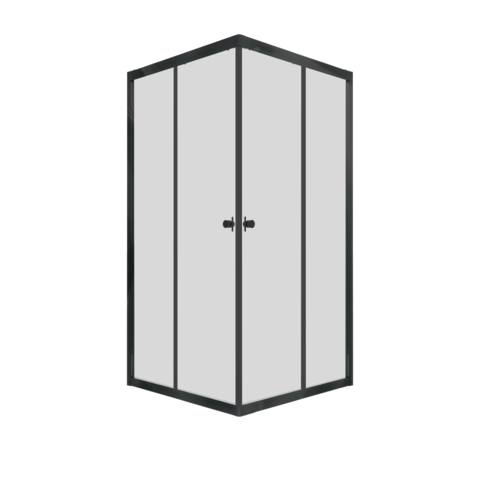 Душевое ограждение Triton Вента-Блэк 100х100