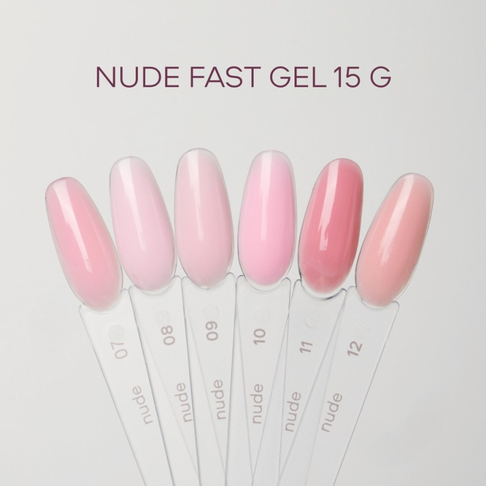 Луи Филипп Nude Fast Gel 08 - Гель для наращивания розовый, 15гр