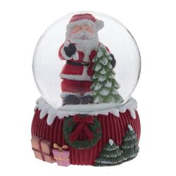 GAEM Фигурка декор в стекл шаре "Мишка/Снеговик/Дед Мороз/Олень", D 6.5 см, L6,5 W6,5 H9 см, 4в.