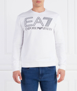 Худи EA7 - белый(6RPM08 PJSHZ)