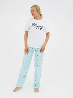 Брюки женские KAFTAN Light р. 40-42, голубой