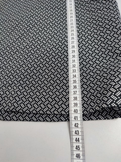 Юбка Oodji серая с броским принтом 42 размер