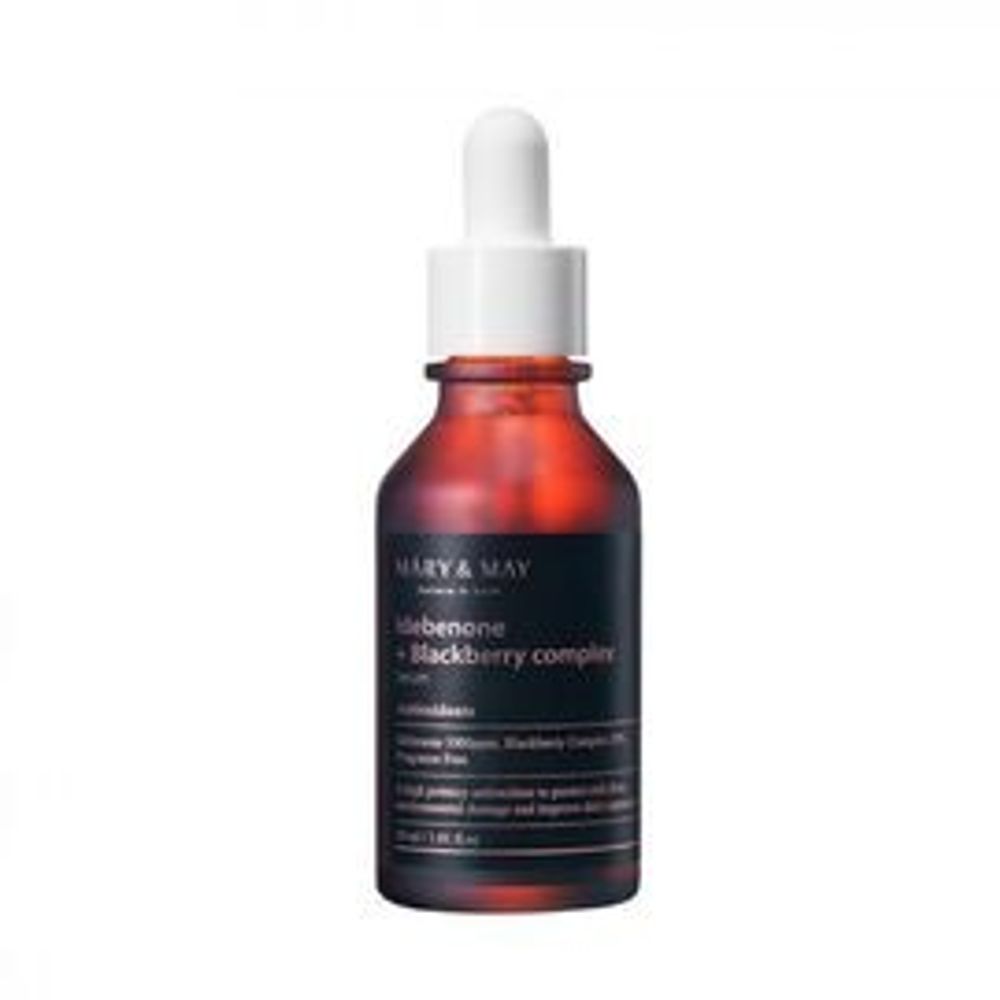 MARY &amp; MAY Idebenone + Blackberry Complex Serum 30 ml