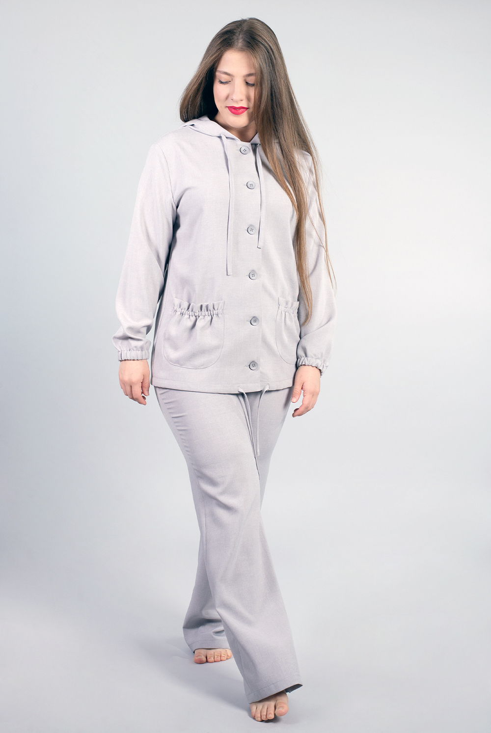 Брюки женские 3667зпа, льняной #259Лн023667зп