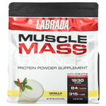 Labrada Nutrition, Средство набора мышечной массы с креатином, ваниль, 2722 г