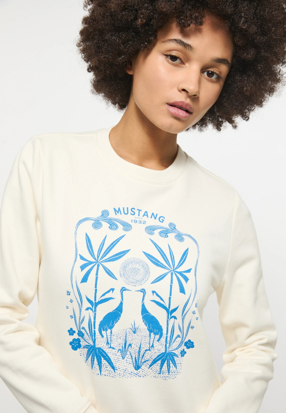 Толстовка женская MUSTANG Bea C Print