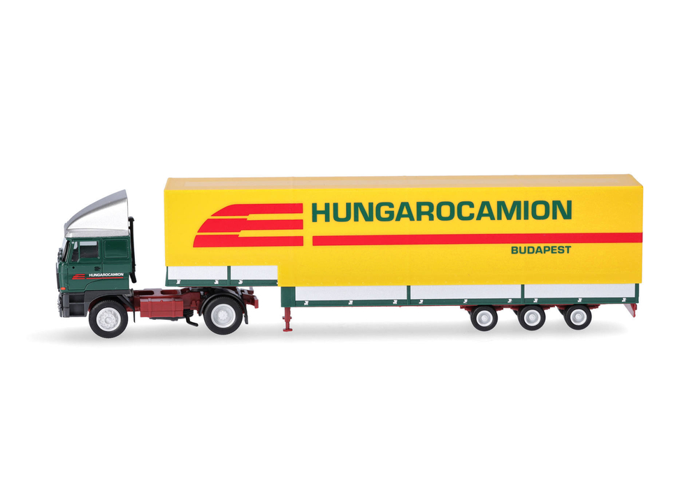 Грузовик Rába jumbo тентованный пп «Hungarocamion» (Венгрия/Будапешт)