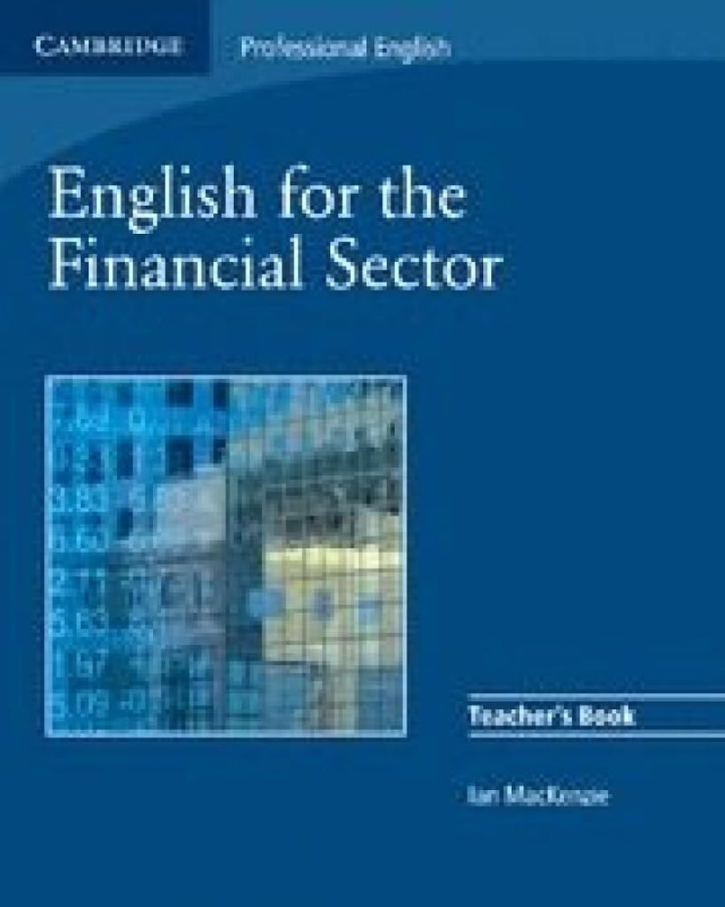 English for the Financial Sector Teacher&#39;s Book