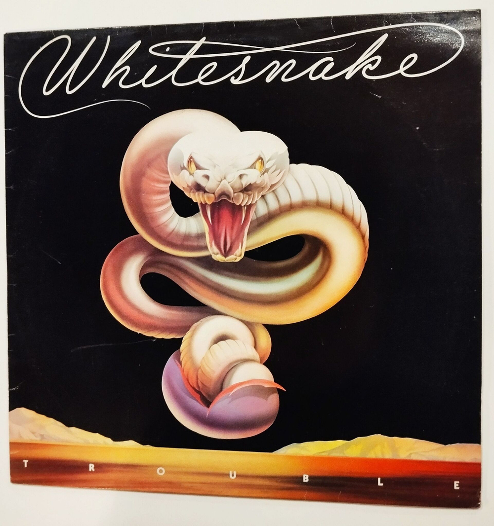Винтажная виниловая пластинка LP Whitesnake Trouble (UK 1980)
