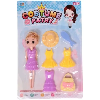 Кукла с аксессуарами «Эйми», 8 предметов, 29*19 см, в ассортименте