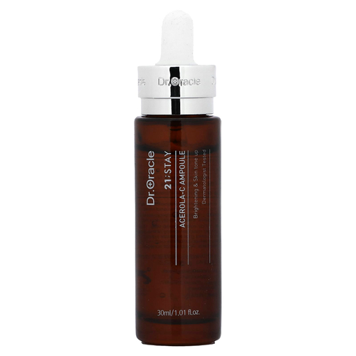 Dr. Oracle, 21; Stay, ацерола-C, ампула, 30 мл (1,01 жидк. унц.)