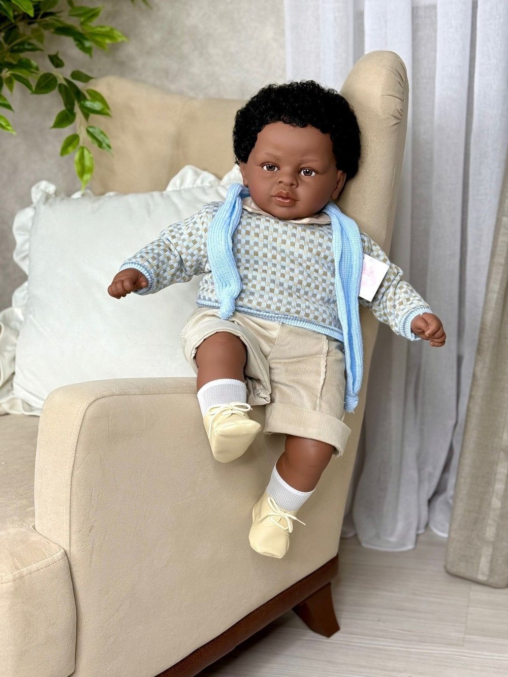 Кукла Berbesa мягконабивная 62см Dulzon (8047S)