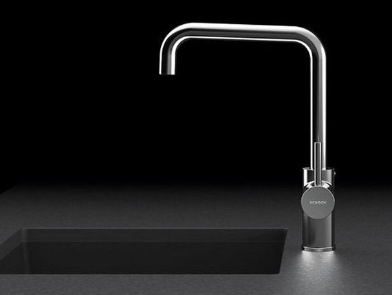 Смеситель SCHOCK Fonos, Cristalite оникс