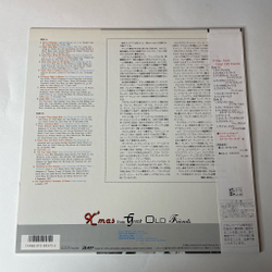 Винтажная виниловая пластинка LP Новогодний Сборник Christmas from Great Old Friends (Japan 1986) (Obi) (Louis Armstrong, Benny Goodman And His Orchestra, Ella Fitzgerald)