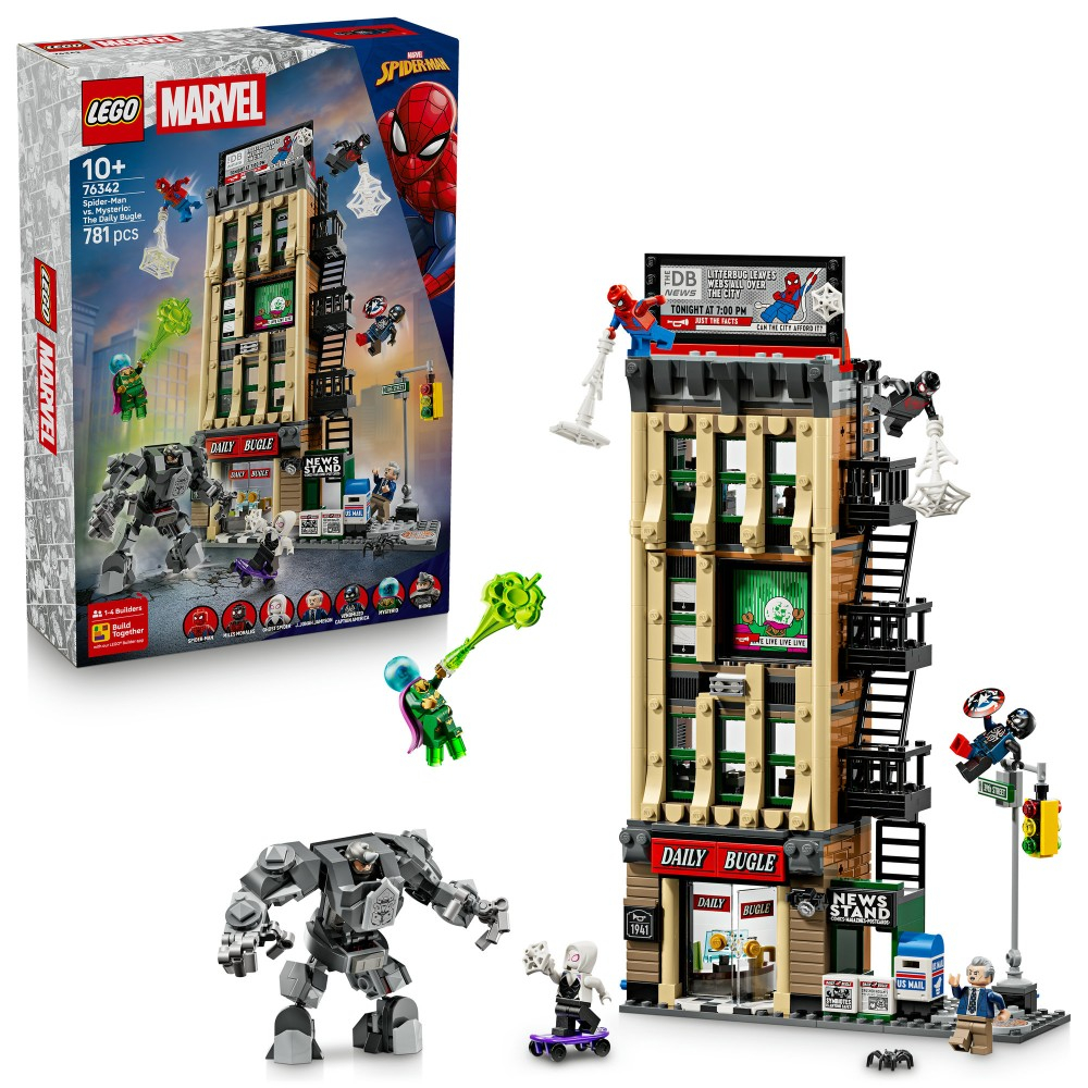 LEGO Marvel Super Heroes - Человек-паук против Мистерио: Daily Bugle 76342