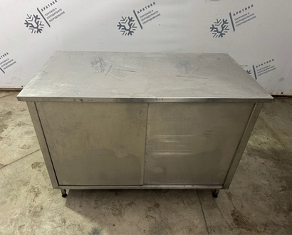 Стол-купе из нержавеющей стали 1200х630х860 без борта