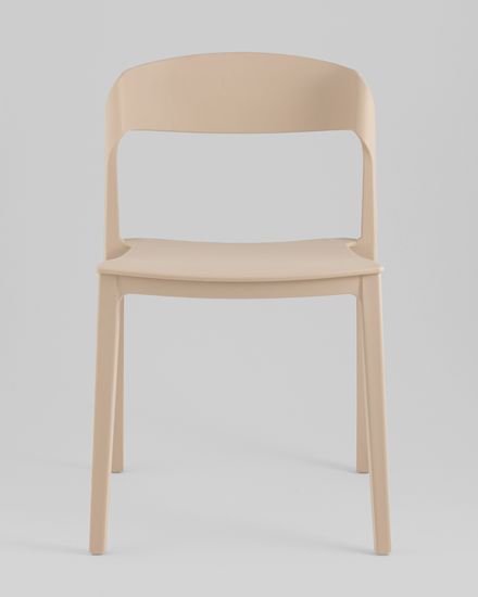 Стул Moris пластик бежевый