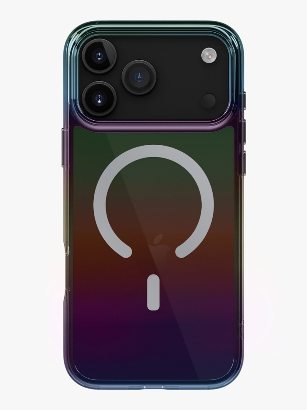Uniq для iPhone 17 Pro чехол Iridescia (holographic) Midnight Quartz (Magsafe)