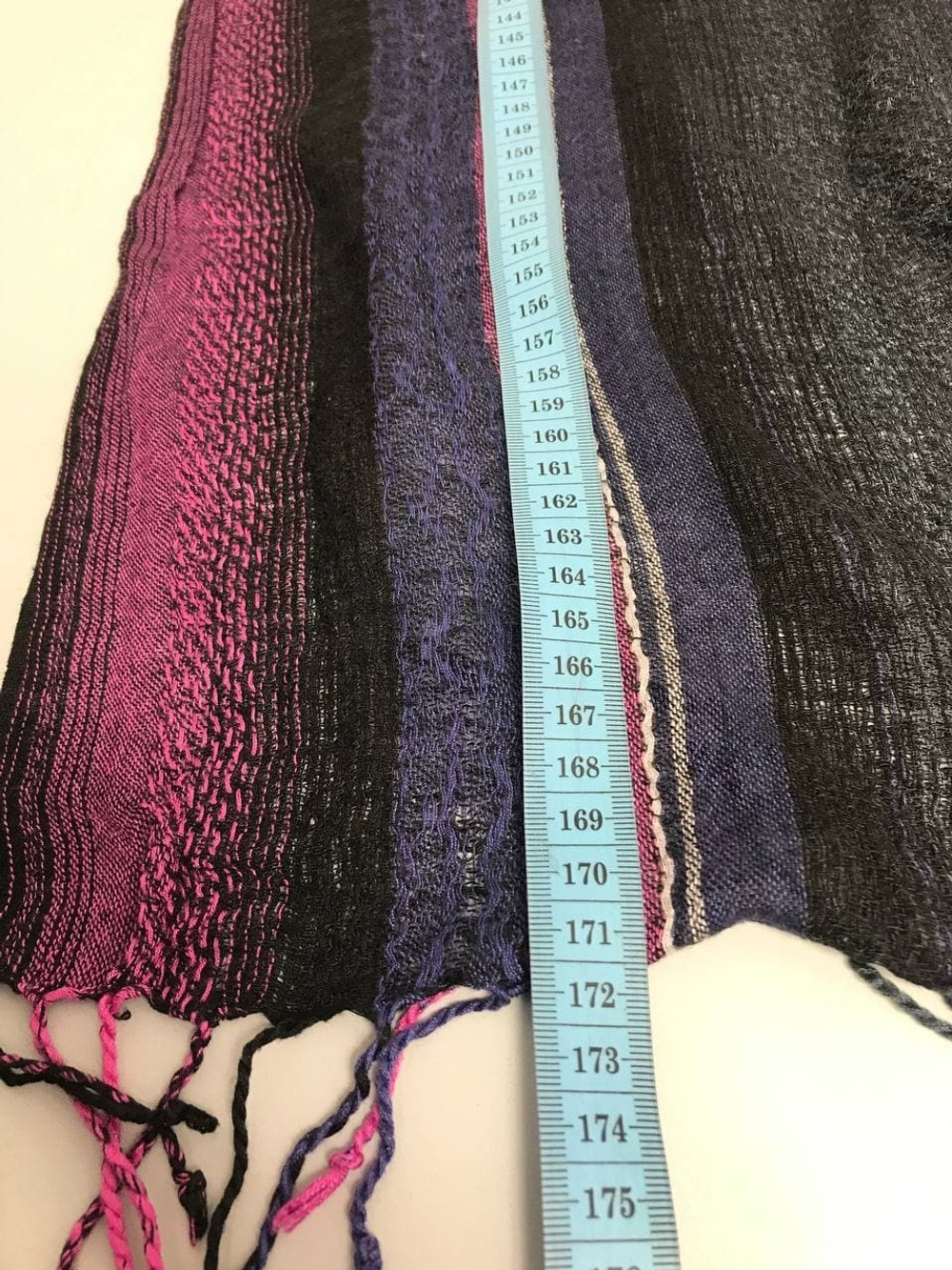 Шарф полосатый