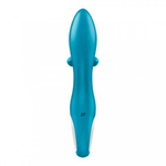 Вибратор-кролик Embrace me berry Satisfyer, бирюзовый