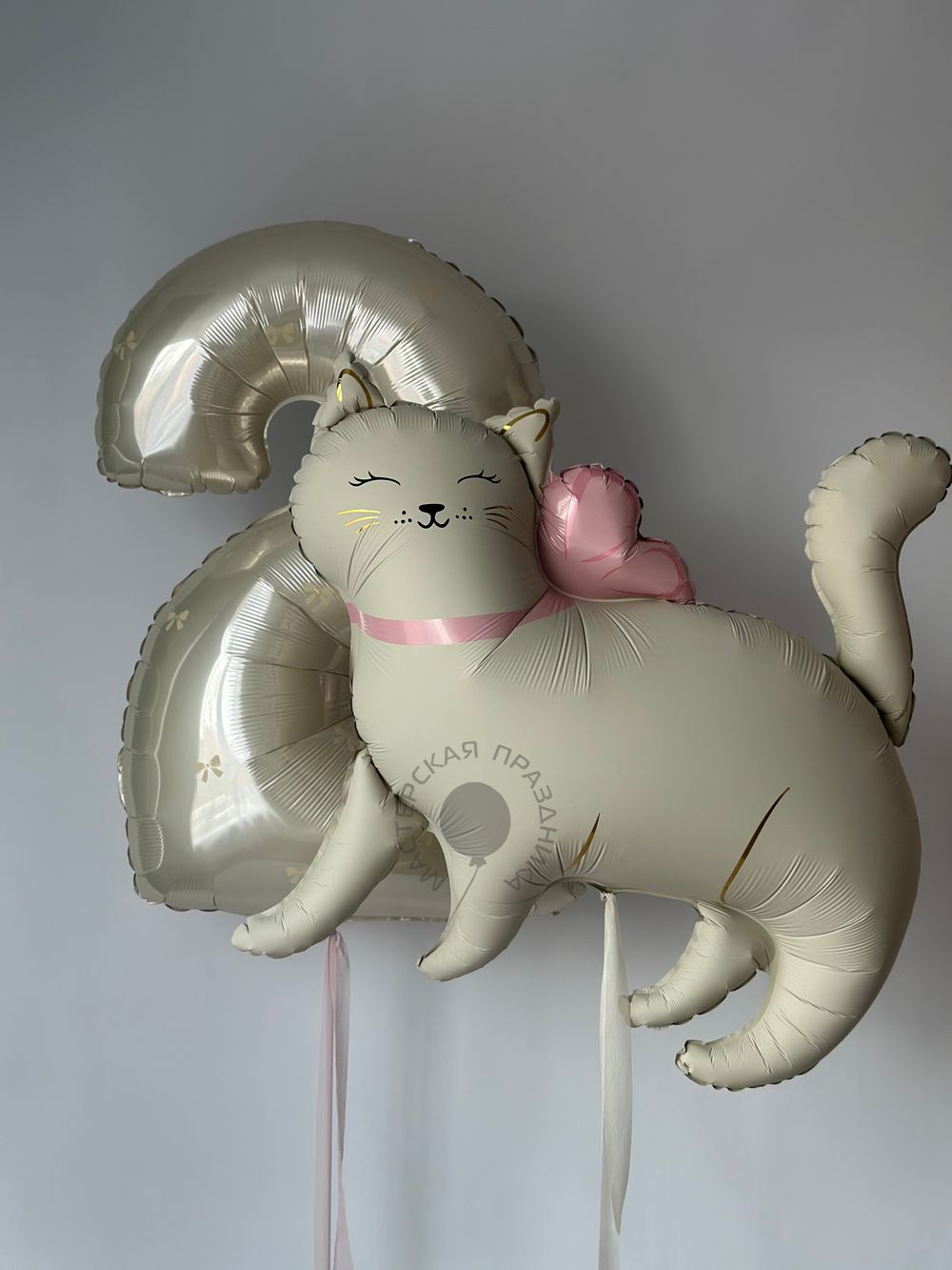 Воздушные шары для девочки на 2 годика №8716  Изображение2