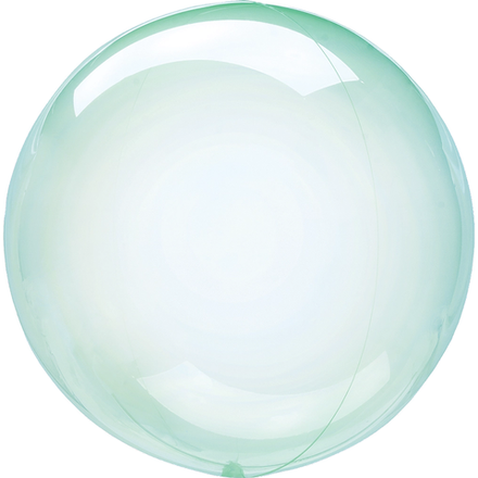 A Сфера 3D Кристал Зеленый