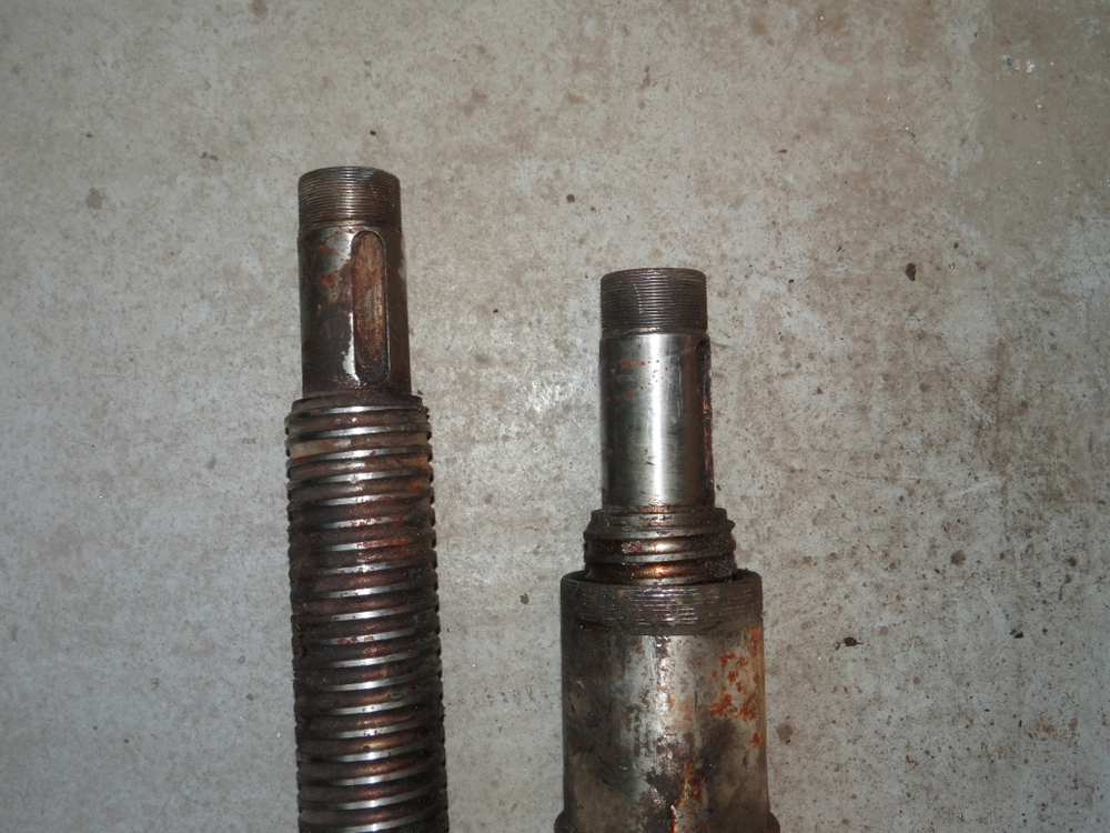 Шарико-винтовая пара ШВП L=1560 L резьбы=1340 d67 шаг 10мм