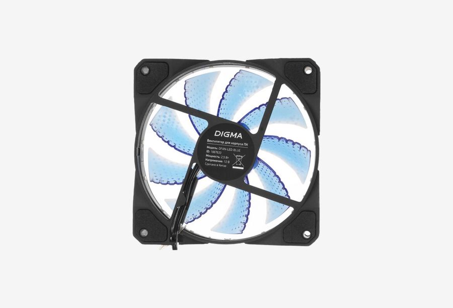 Digma DFAN-LED-BLUE_0426613102943