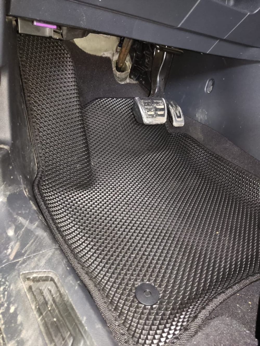 Автоковрики для VW Teramont. Второй ряд - Диван.  (2017--&gt;)