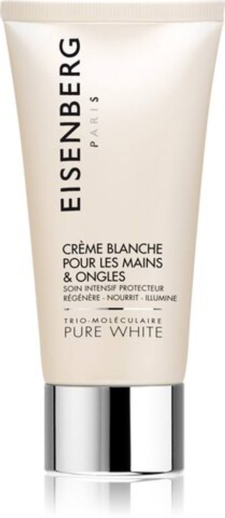 Eisenberg Pure White Creme Blanche pour les Mains & Ongles - осветляющий крем для рук от пигментных пятен /   75  ml  / GTIN 3259550752441