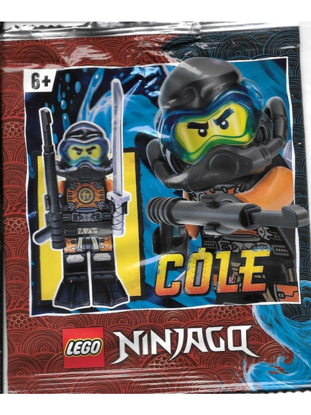 Lego NinjaGo Cole 892180, Коул, Сезон 14: Морские границы
